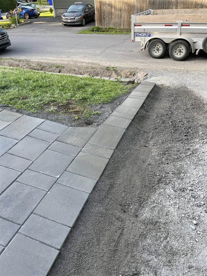 Projet de pavage 04 réalisé par Pavage Mik